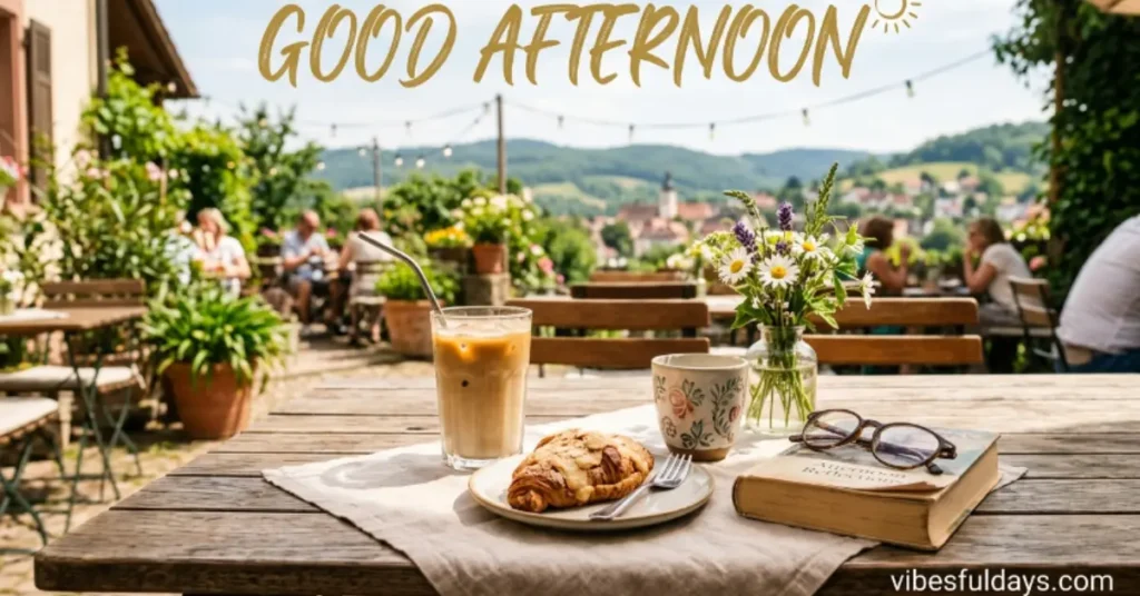 Heartfelt Ways to Say Good Afternoon: Messages and Blessings