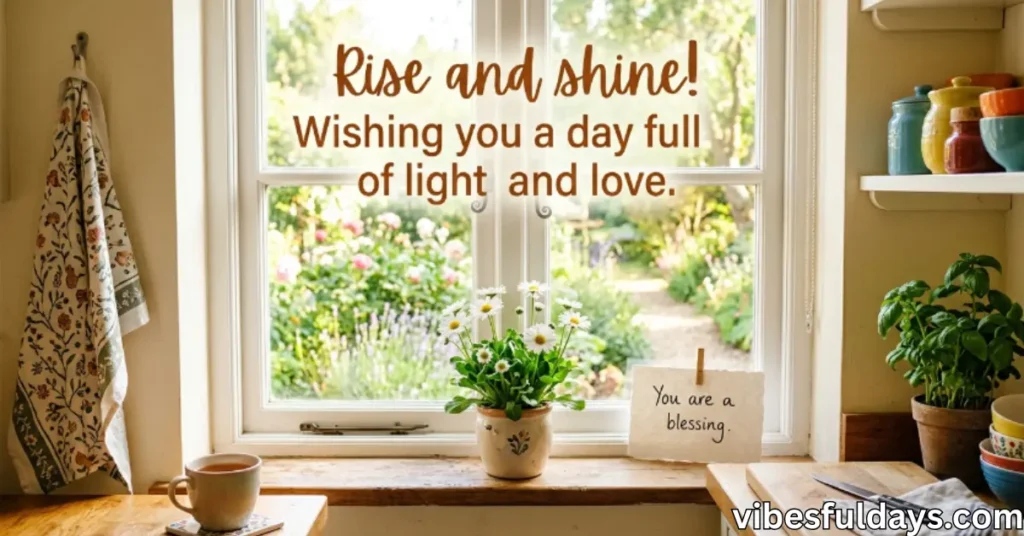 Heartfelt Good Morning Wishes and Blessings