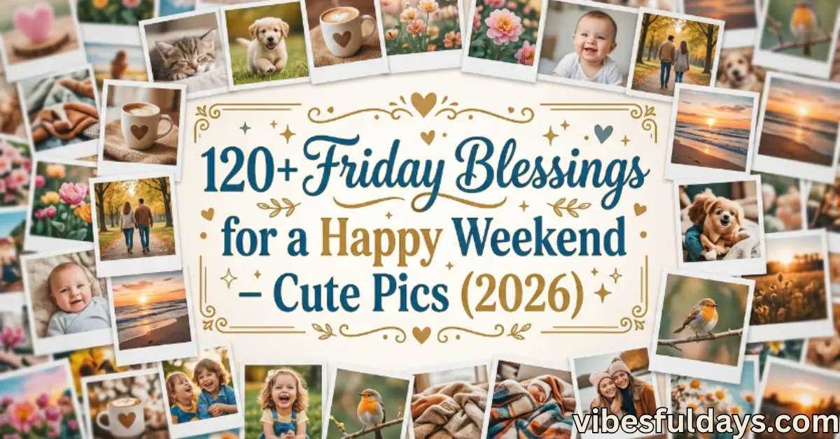 120+ Friday Blessings & Prayers [Beautiful Vibes]