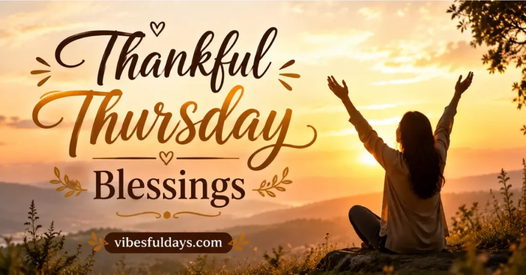 Thankful Thursday Blessings