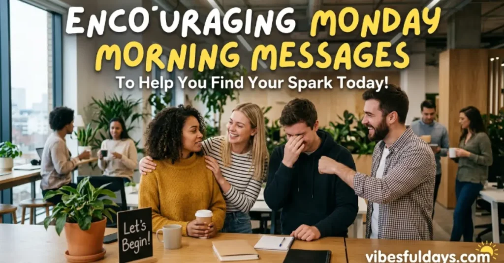 Encouraging Monday Morning Messages