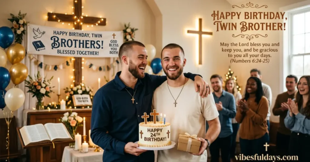 Christian Birthday Wishes for Twin Brother