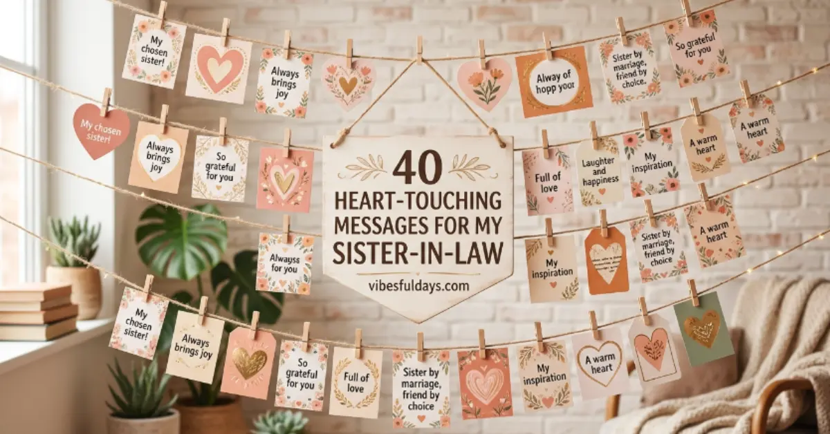 40 Sister-in-Law Messages [Sweet & Meaningful]