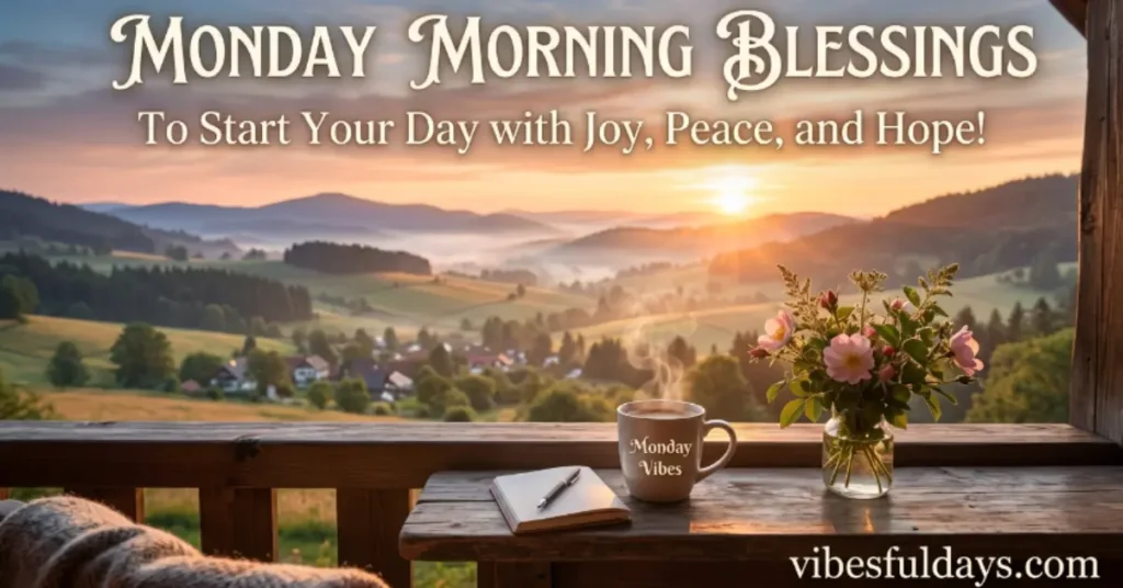 Monday Morning Blessings to Start Your Day