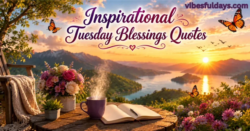 Inspirational Tuesday Blessings Quotes