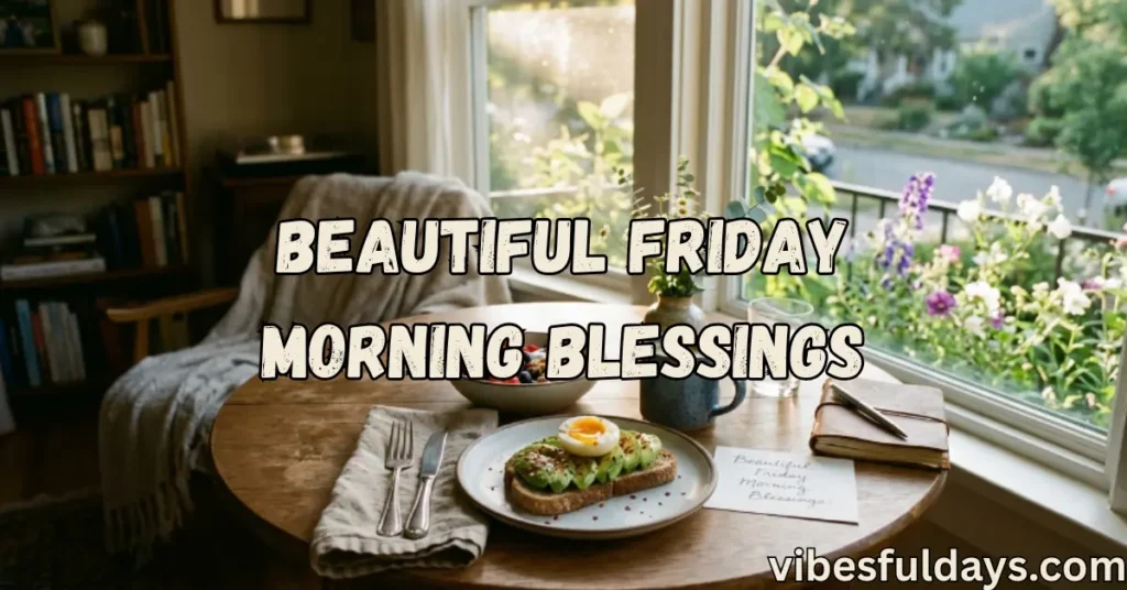 Beautiful Friday Morning Blessings