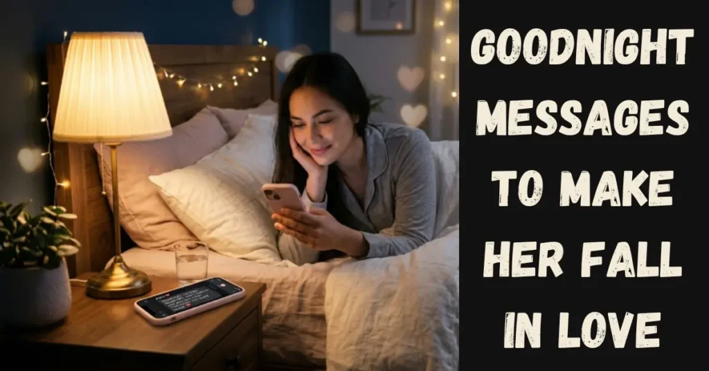 Goodnight Messages to Make Her Fall in Love