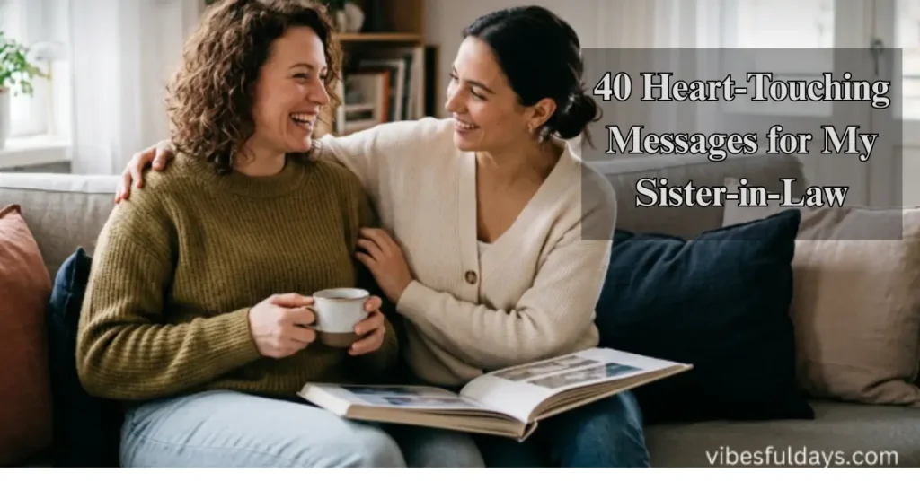 40 Heart-Touching Messages for My Sister-in-Law