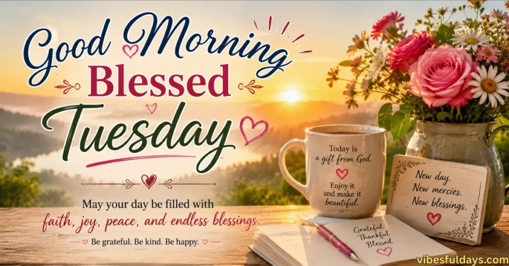 Good Morning Blessed Tuesday