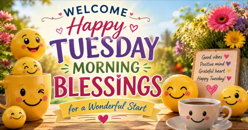 Happy Tuesday Morning Blessings for a Wonderful Start