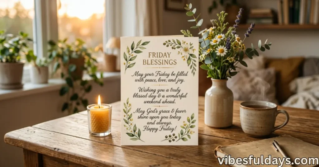 Short Friday Blessings Quotes