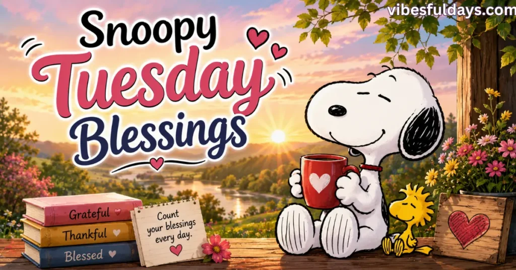 Snoopy Tuesday Blessings