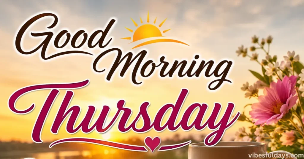 70 Good morning Thursday Blessings Images and Prayers