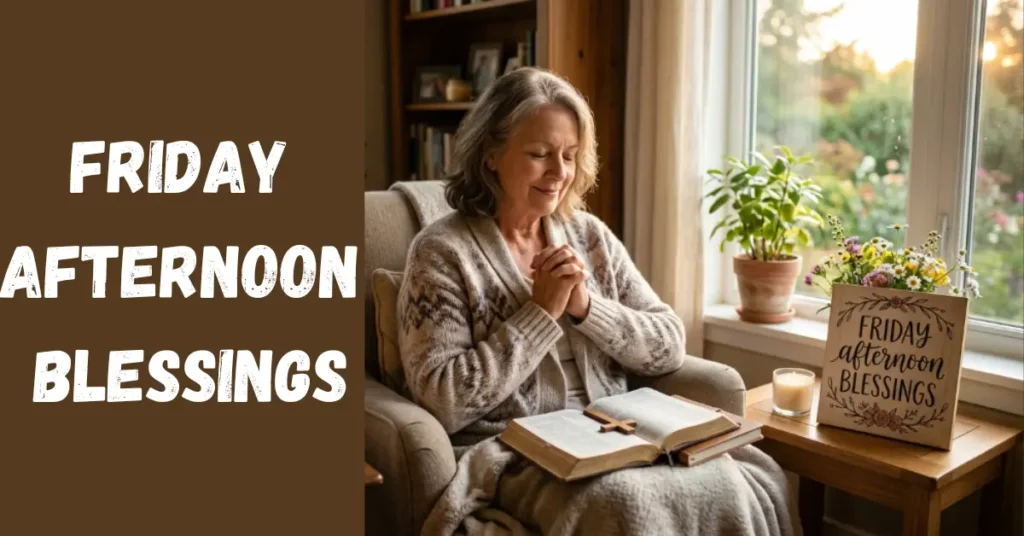 Friday Afternoon Blessings