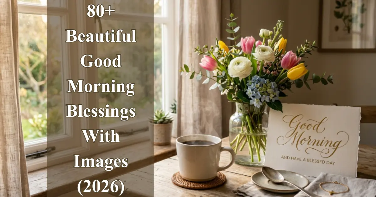 80+ Good Morning Blessings [Heartwarming & Inspiring]