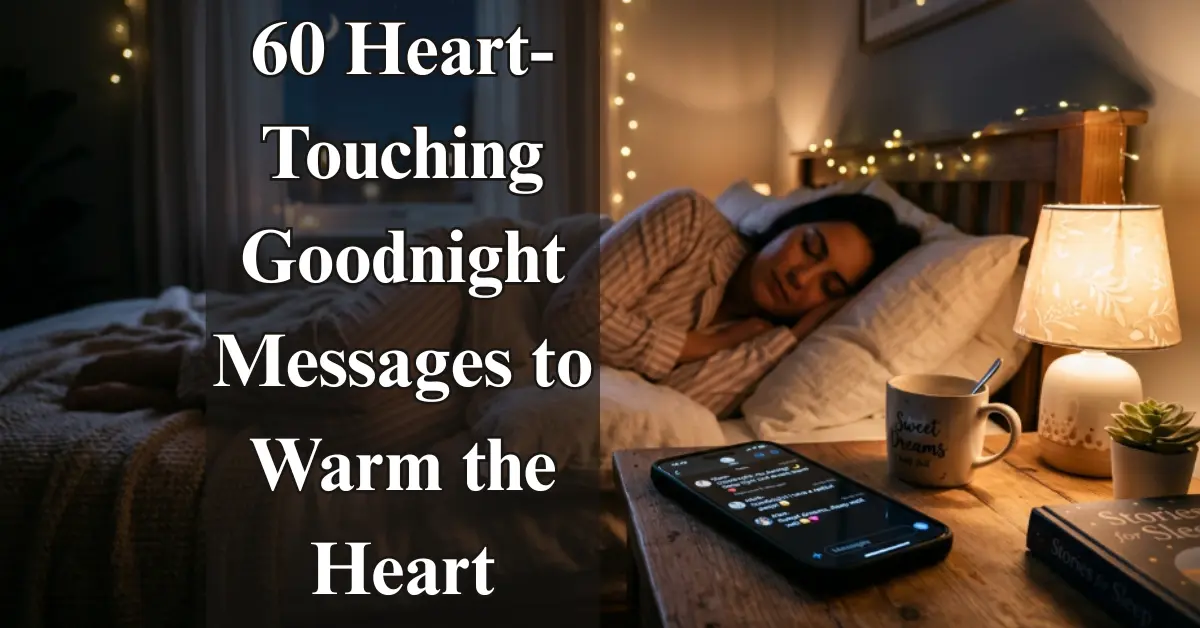 60 Goodnight Messages [Deep, Sweet & Emotional]
