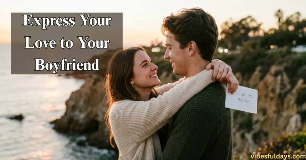 20 Heartfelt Ways to Express Your Love to Your Boyfriend