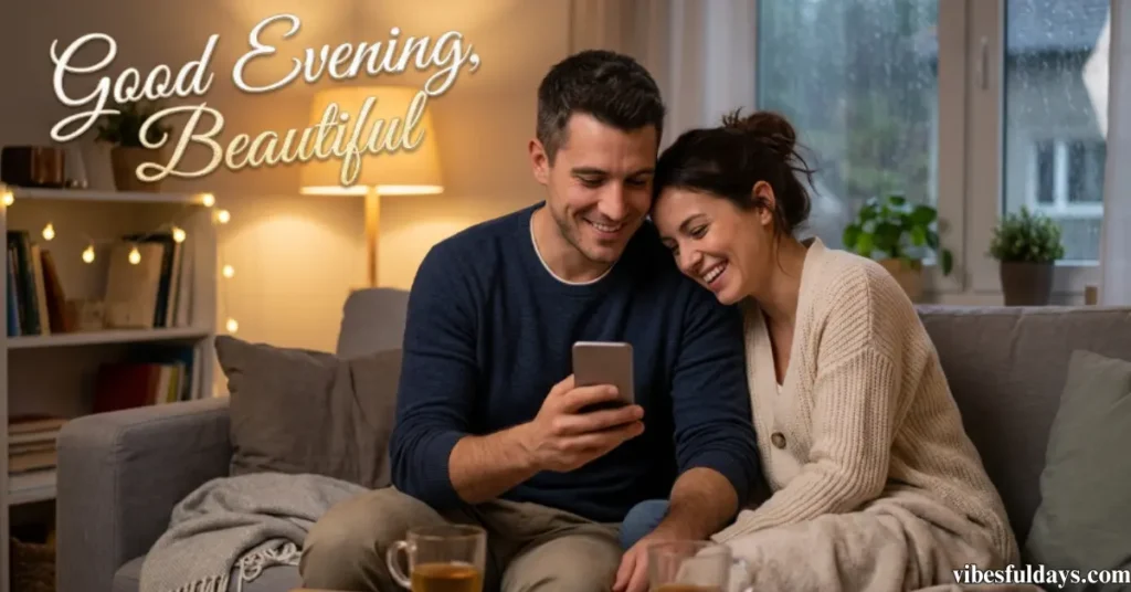 Good Evening Messages for Wife or Husband