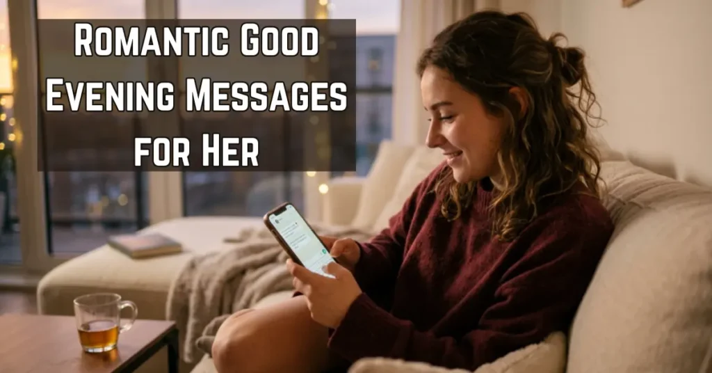 Romantic Good Evening Messages for Her