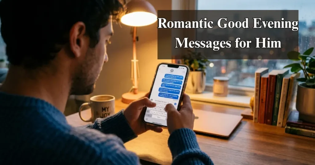 Romantic Good Evening Messages for Him