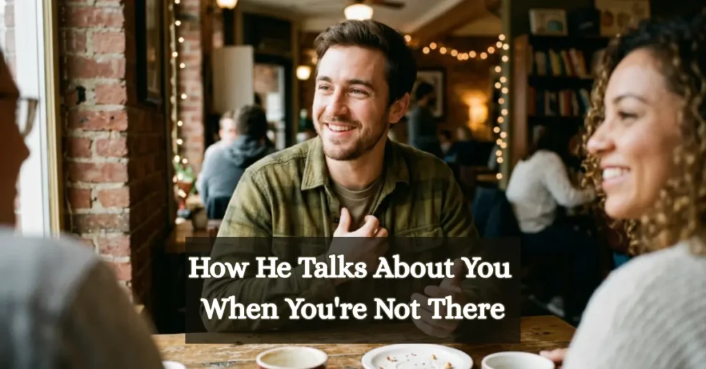 How He Talks About You When You're Not There