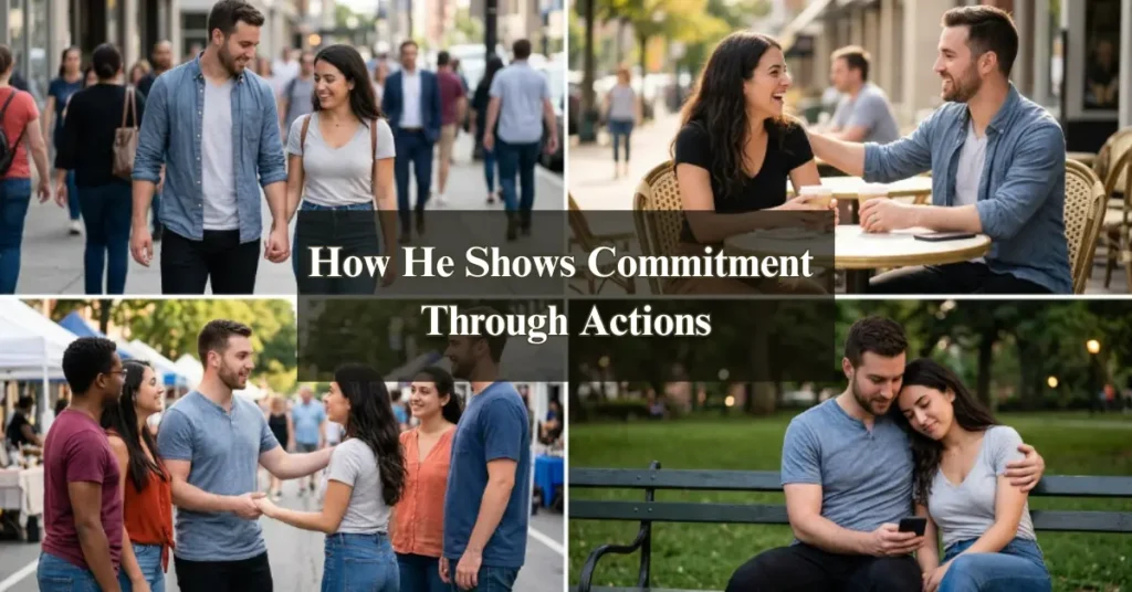How He Shows Commitment Through Actions