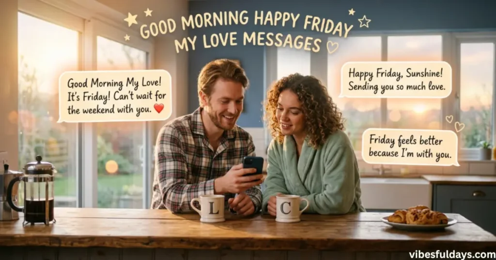 Good Morning Happy Friday My Love Messages