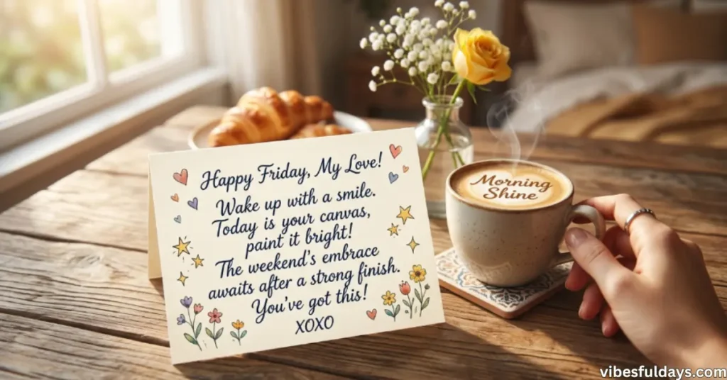 Motivational Happy Friday My Love Messages