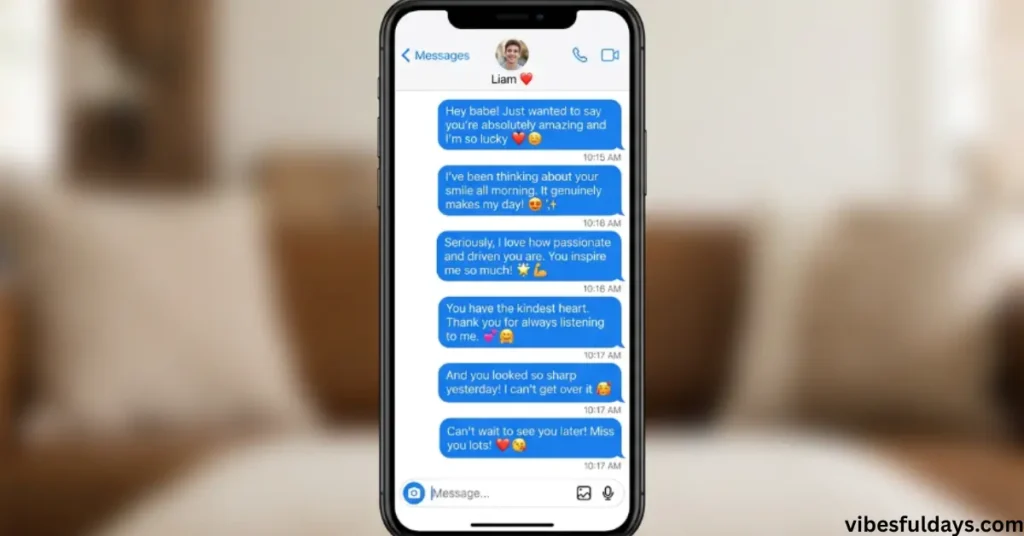 Compliments for Your Boyfriend Over Text That'll Make His Phone Buzz with Joy