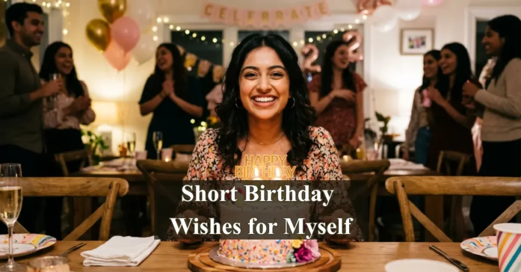 2. Short Birthday Wishes for Myself