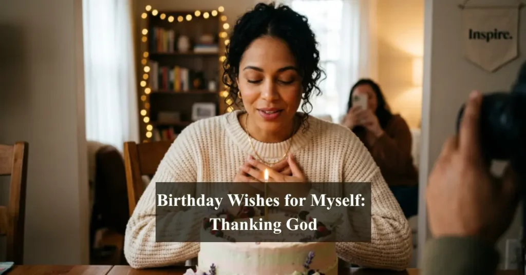 5. Birthday Wishes for Myself: Thanking God