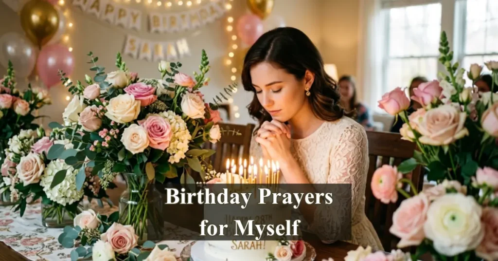 8. Birthday Prayers for Myself