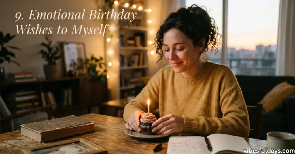 9. Emotional Birthday Wishes to Myself