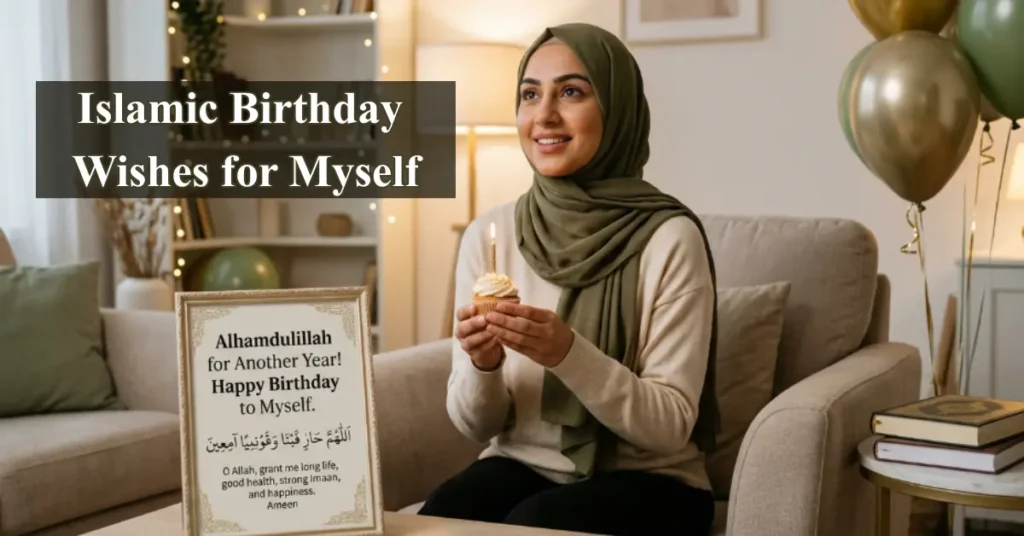 12. Islamic Birthday Wishes for Myself