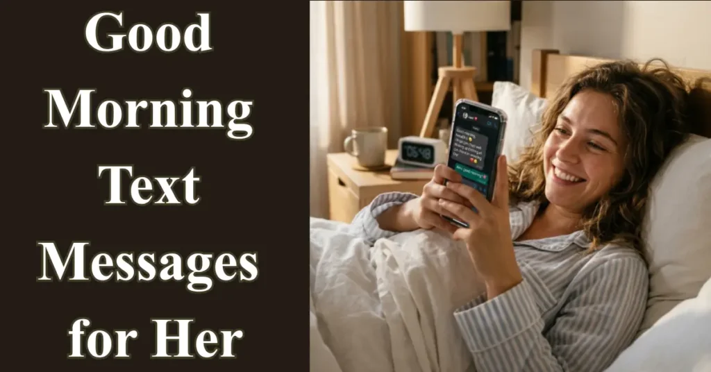 Good Morning Text Messages for Her