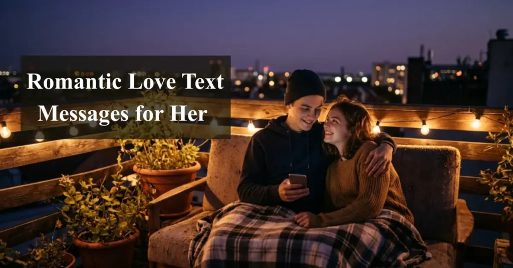 Romantic Love Text Messages for Her