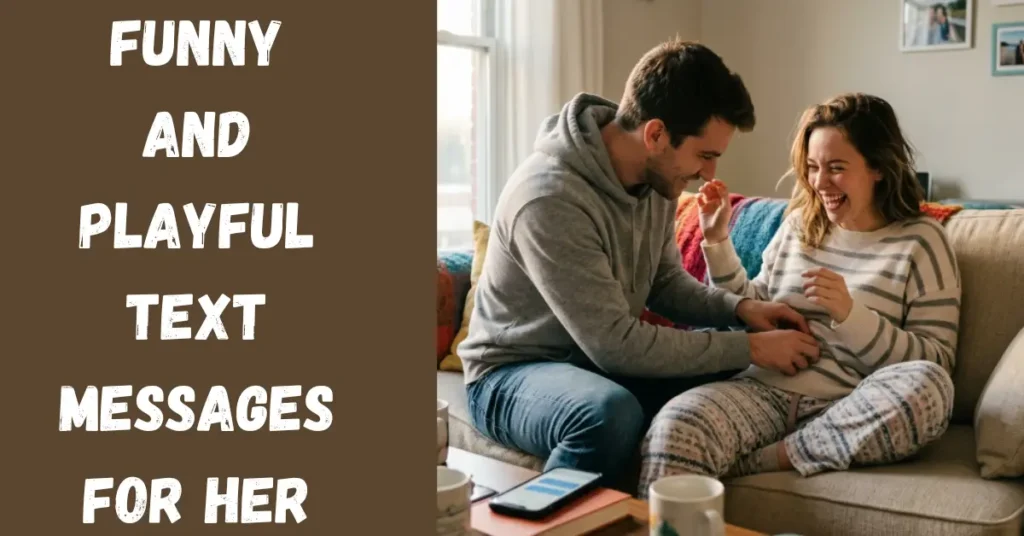 Funny and Playful Text Messages for Her