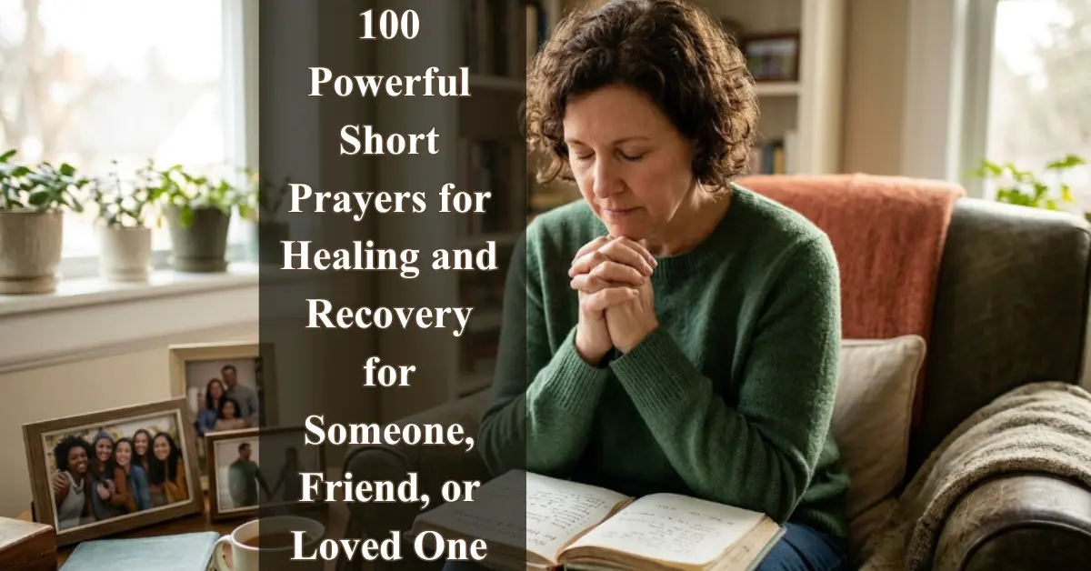 100 Healing Prayers for Recovery [Powerful & Hopeful]