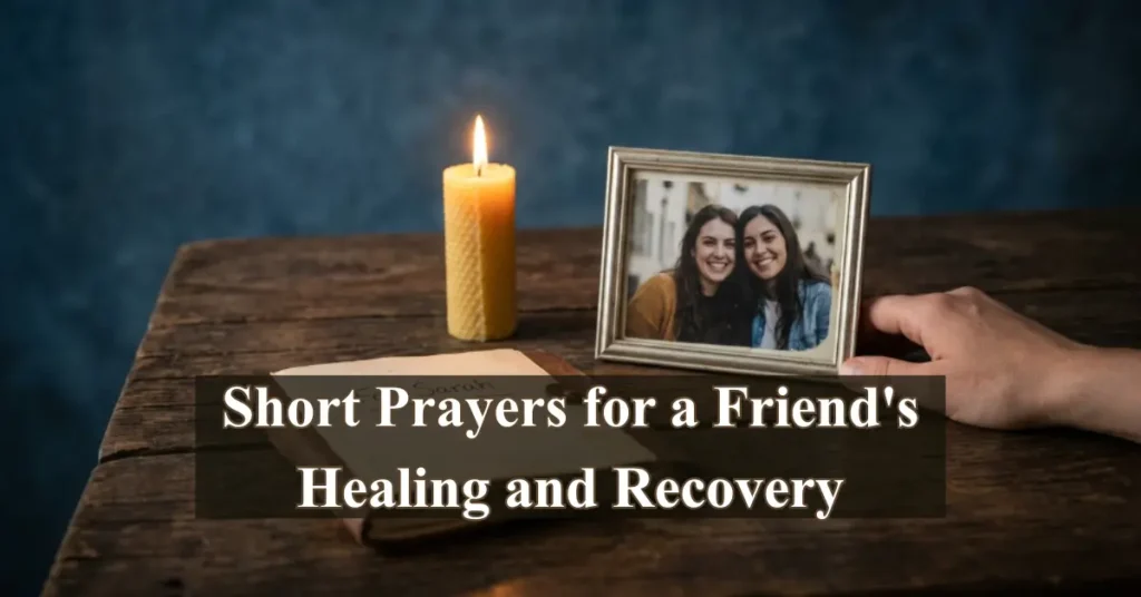 Short Prayers for a Friend's Healing and Recovery