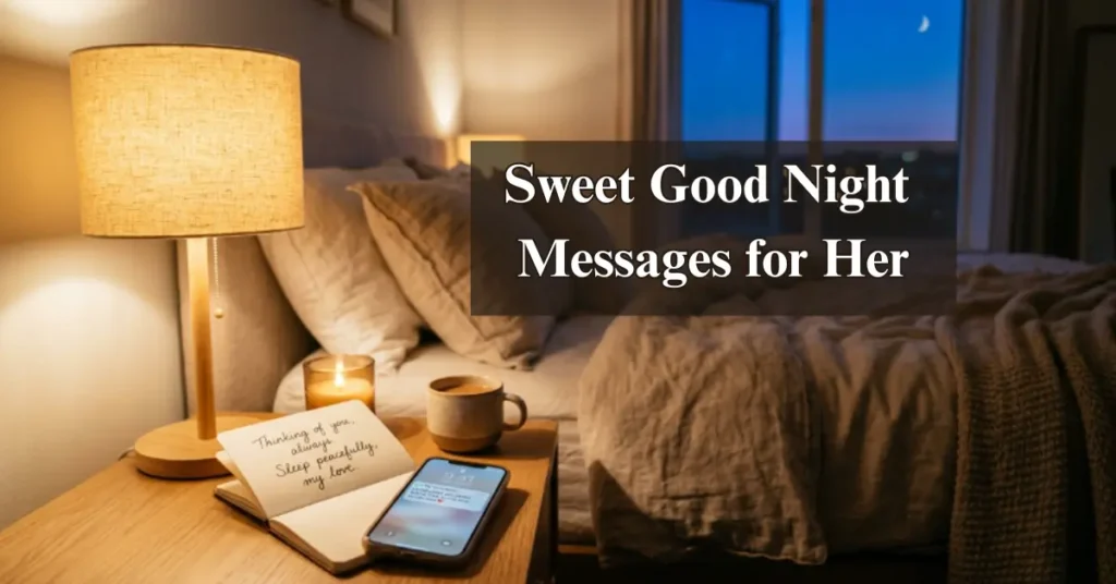Sweet Good Night Messages for Her