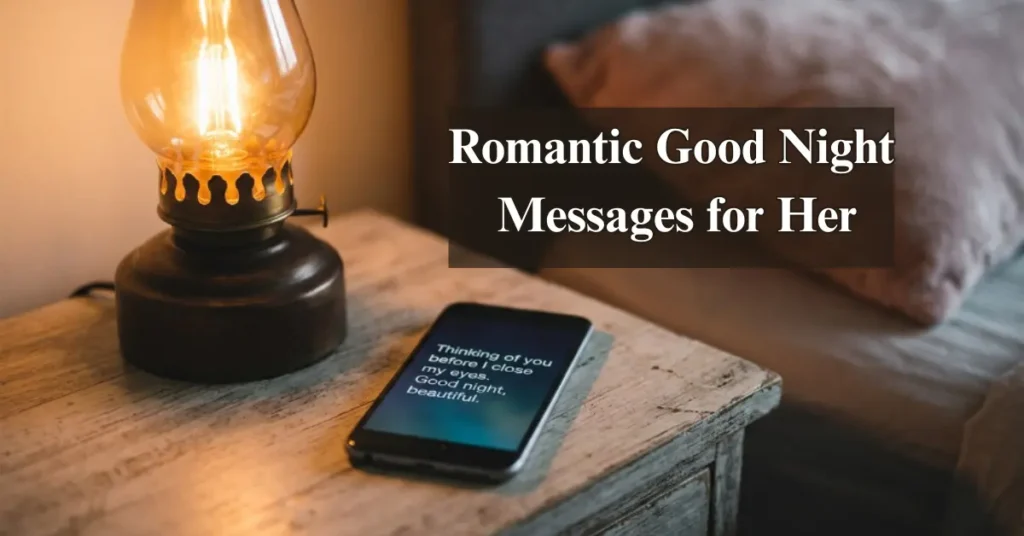 Romantic Good Night Messages for Her
