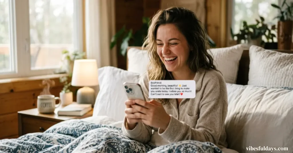Heartfelt Morning Message to Bring Her a Smile