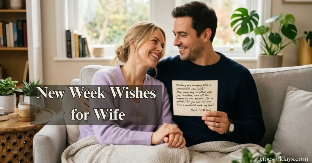 New Week Wishes for Wife