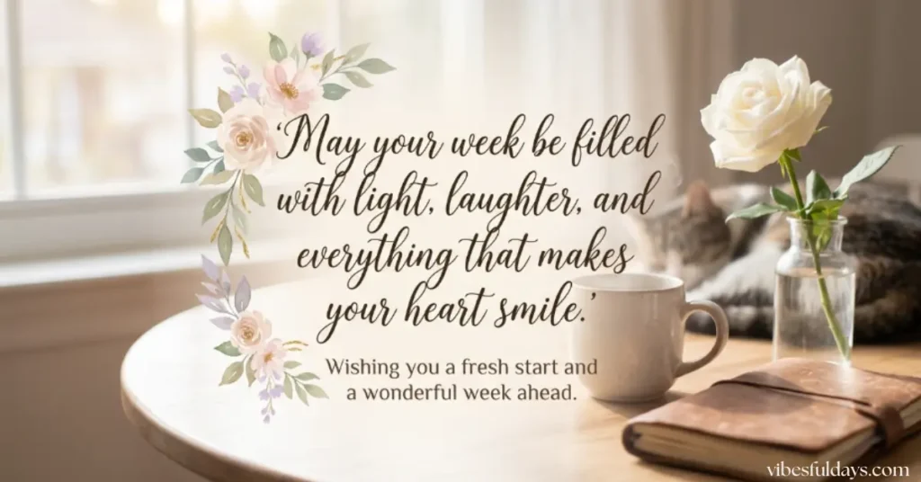 New Week Wishes for Her