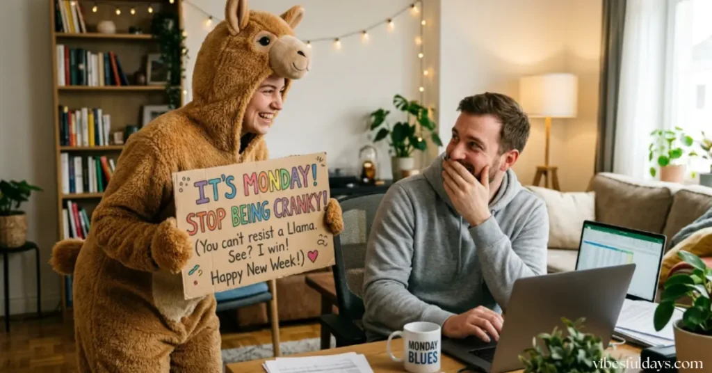 Funny New Week Wishes to Make Your Love Laugh
