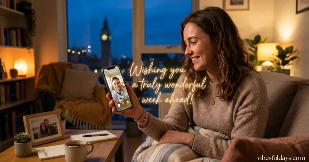 New Week Wishes for Long Distance Love
