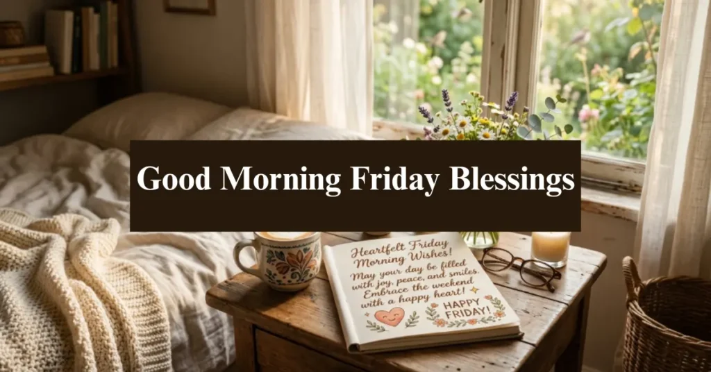 Good Morning Friday Blessings