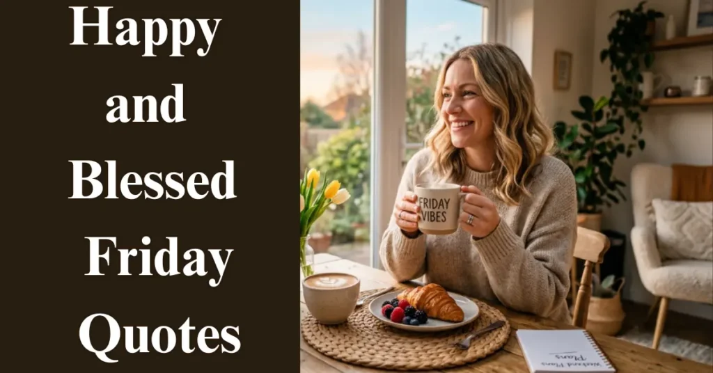 Happy and Blessed Friday Quotes