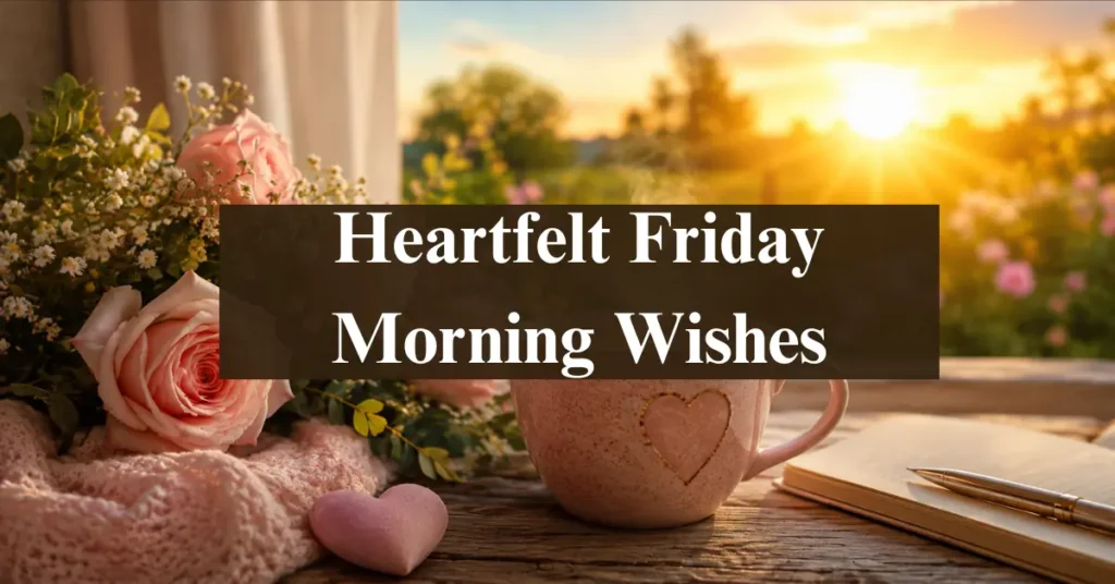 Heartfelt Friday Morning Wishes