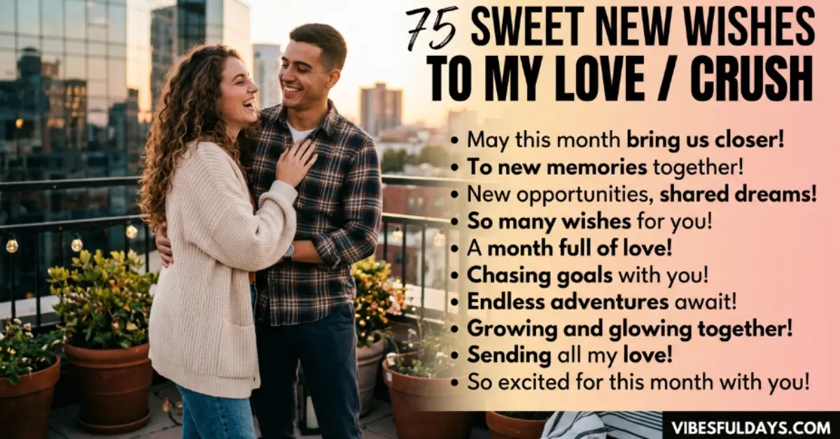 75 New Month Wishes for Your Crush [Romantic & Sweet]